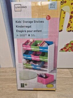 Dětský regál na hračky