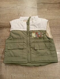 Podzimní vesta 0-3 měsíce