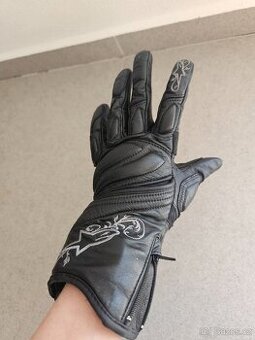 Dámské kožené motocyklové rukavice značky Alpinestars XS