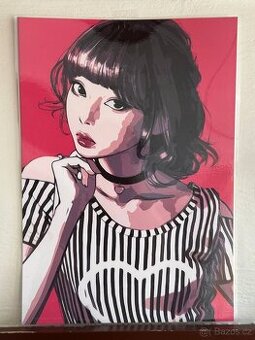 Stylový plakát A3 fanart Ilya Kuvshinov