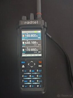 Prodám moderní vícepásmovou naprogramovanou radiostanici Rad