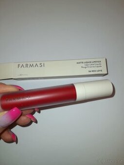 Tekutá matná rtěnka Farmasi 06 Red Love