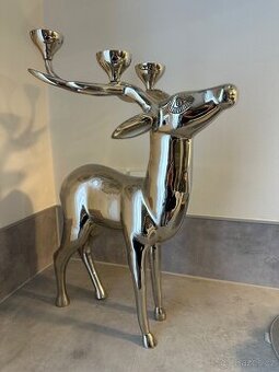 Svícen Kovový Jelen