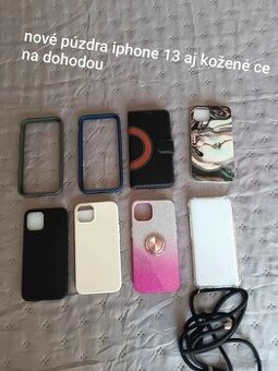 nové kožené puzdro iphone 13 cena dohodou 002