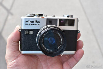 Minolta HI-MATIC F........100% FUNKČNÍ / TOP STAV 