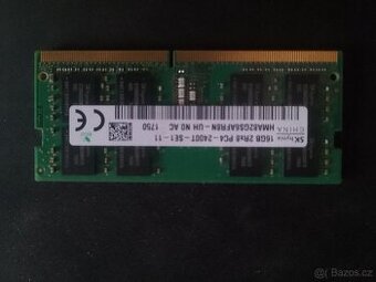 Prodej RAM 16GB DDR4 SODIMM (pro notebook/mini PC)
