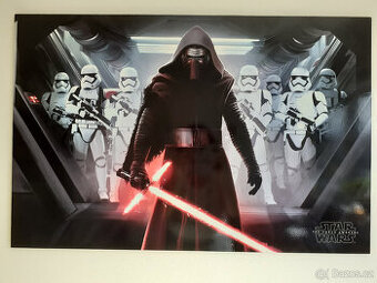 Plakát Star Wars VII: Síla se probouzí + polštář zdarma