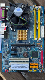 Gigabyte GA‑8I945PLGE‑RH (Rev. 1.x) + Intel Core 2 Duo E8500