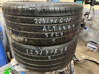 225/40 R18 Altenzo letni 2 kusy