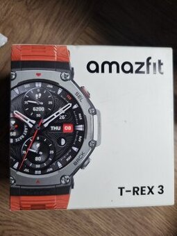 Chytré hodinky Amazfit T-REX 3 Lava Red