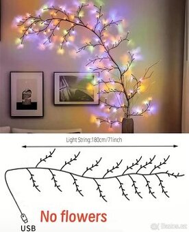Nová světelná sakura 96 LED