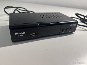 #L0348 Satelitný prijímač Romicta U-008 DVB-S2