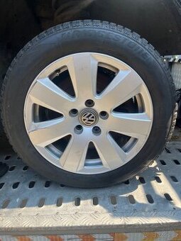 Prodám originální VW alu kola R16 + zimní pneumatiky