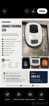 Domaci pekarna ECG