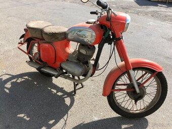 Jawa 250/590 Sport Limitka v Oranžové barvě