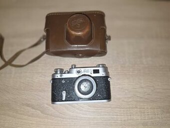 fotoaparát FED 3 + originální kožené pouzdro (Made in USSR)