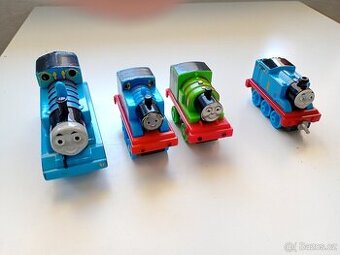 4 x mašinka Tomáš Thomas 1x Mattel