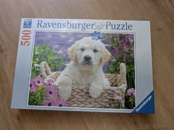 🧩 Puzzle Ravensburger – Štěňata (500 dílků)