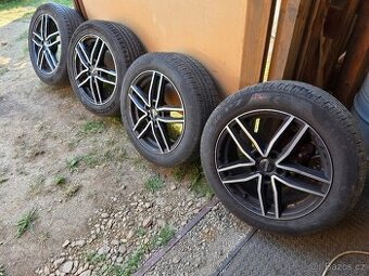 Kola sada 4ks Dezent TR 7x17 5x112 ET40 black polished