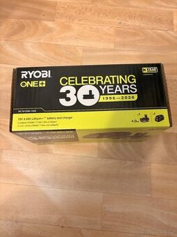 Ryobi ONE+ Akumulátor RB1840X + nabíječka