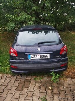Peugeot 206 plus, havarovaný - 1