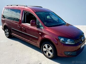 Caddy Maxi 7mistná 2.0tdi rv2012 Parktronik Klimatizace