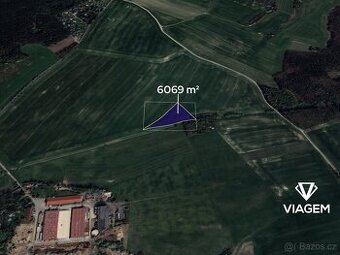 Pole 6 069 m², Podíl 50 % o výměře 3 035 m²