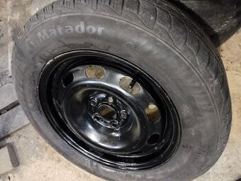195/65 R15 PNEU +DISK 5X100 ŠKODA VW - REZERVA