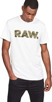 panske tricko g-star raw velkost S biele