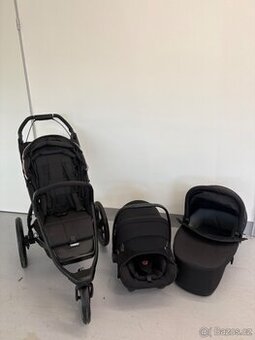 Thule Urban Glide 2 + korba + autosedačka + ISOFIX