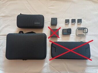 Gopro HERO12 black bundle s mnoho příslušenstvím