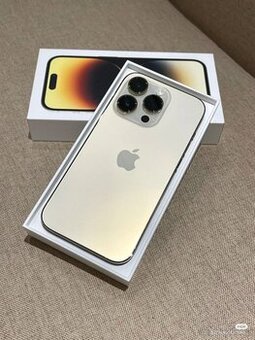Apple iPhone 14 Pro 128GB Gold - TOP STAV, jako nový
