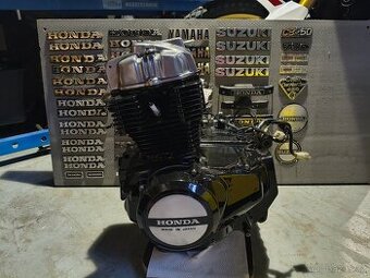 Perfektní motor Honda CM 400T, CB400N