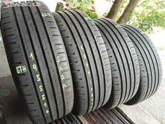 Letní pneu 4kusy 195/55/16 vzorek 99% CONTINENTAL - dobírka