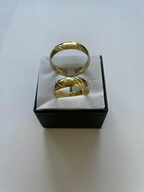 Zlaté snubní prsteny - 1