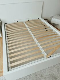 postel MALM 160x200 cm s úložným prostorem