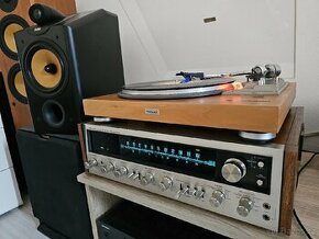 Hi-Fi top set Pioneer SX-828, PL-516 a B&W CDM 1NT - 1