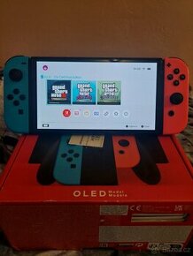 Nintendo switch oled +GTA trylogy