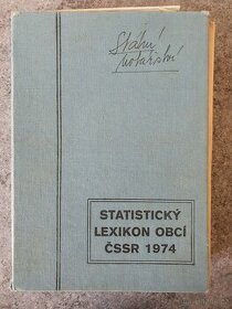 Statisticky lexikon obci CSSR 1974