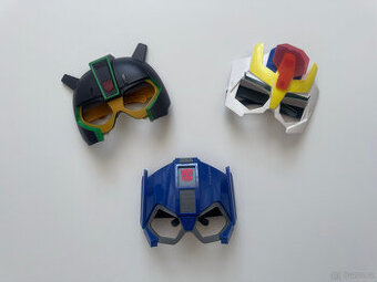 3 x maska na obličej Transformers