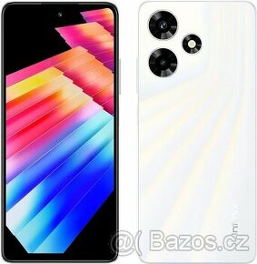 Nový nerozbalený INFINIX HOT 30, 8+8gb/256gb,White, ZÁRUKA