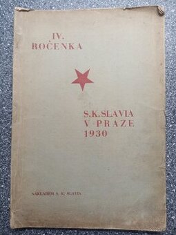 Ročenka S.K.Slavia Praha 1930 - 1