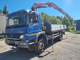 MERCEDES 1524 4x4 + FASSI 110 + diaľkové + navijak