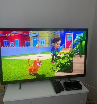 TV SONY  Bravia + set-top-box excelento