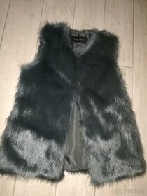 Vesta dámská, dívčí kožíšková (umělý kož..) Gate, vel. S noš