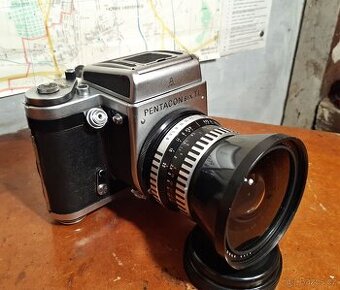 Objektiv Carl Zeiss FLEKTOGON 4/50 Pentacon Six, TOP stav