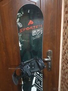 Prodám úplně nový snowboard SPORTEN super race166cm.