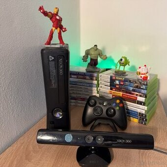 Xbox 360 S 250GB + Kinect + ovladač - 01