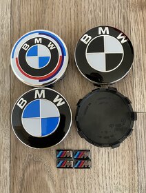 BMW středy alu kol, průměr 56mm 4ks Nový typ pro řady F a G