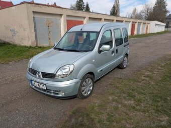Renault Kangoo 1.6i 70kW, rok 2007, závěs, 1. majitel